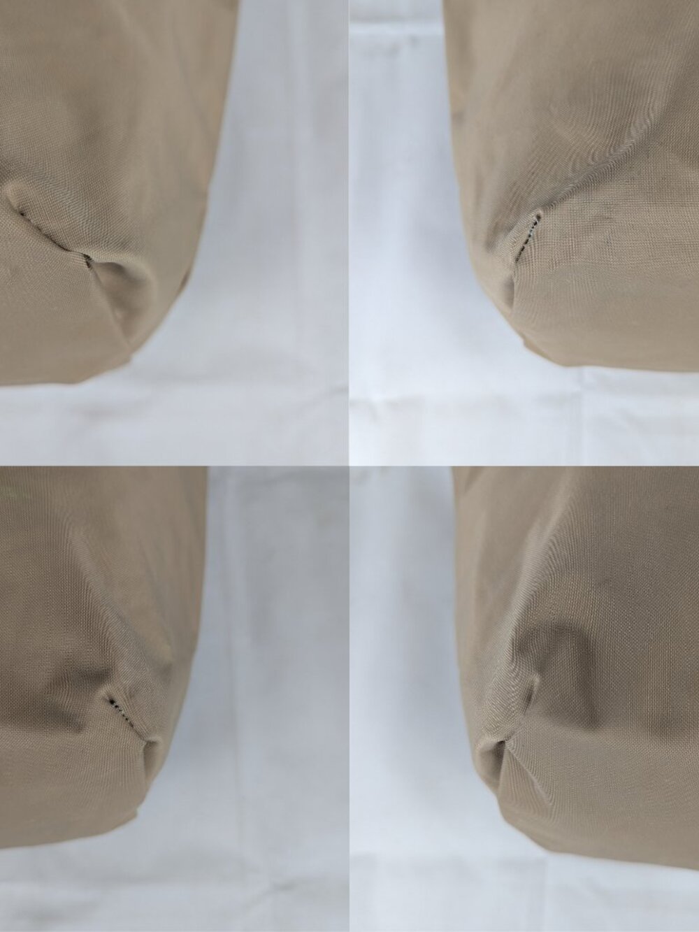Authentic Longchamp Le Pliage Tote Bag Beige - Nylon Leather - Preowned Nice - Picture 10 of 16